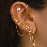 BOUCLES D'OREILLES GIA EN OR