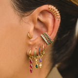 GOLD SPIRAL EARRINGS