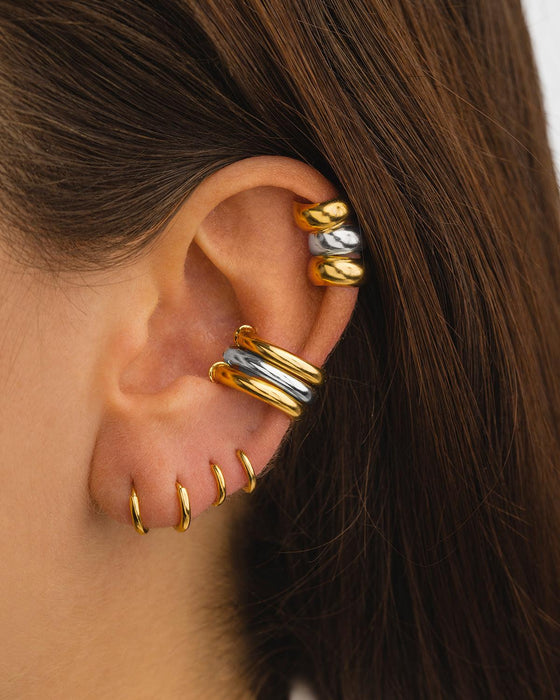 PENDIENTES HOOPS GOLD