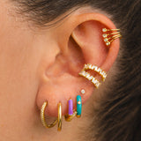 PENDIENTES IXIA GOLD