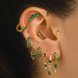 CHARM CHERRY GREEN GOLD