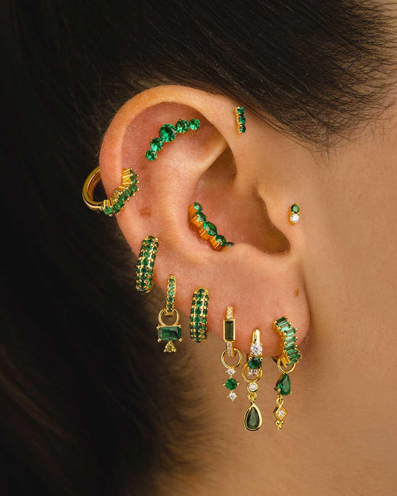 PENDIENTES JANE GREEN GOLD
