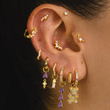 PENDIENTES ASIA GOLD
