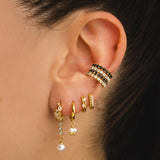 PENDIENTES HOOPS NANA GOLD