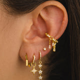 NIA GOLD EARRINGS