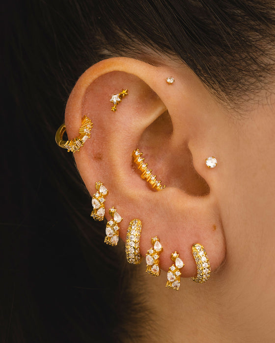 BOUCLES D'OREILLES EN ARGENT LORETO