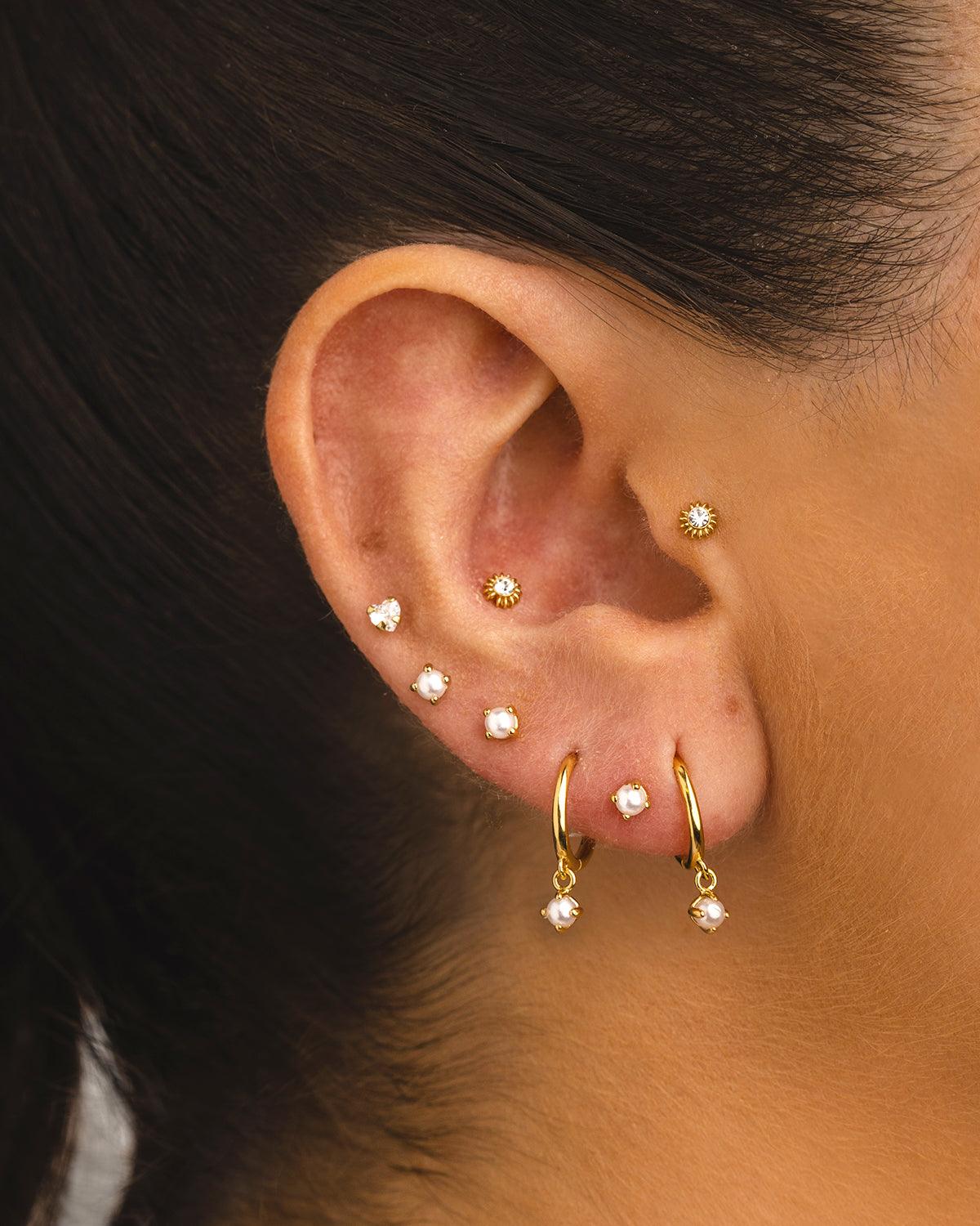 PENDIENTES PEARL MINI SILVER