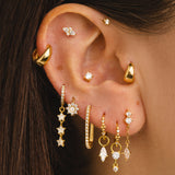 BOUCLES D'OREILLES TINA EN OR