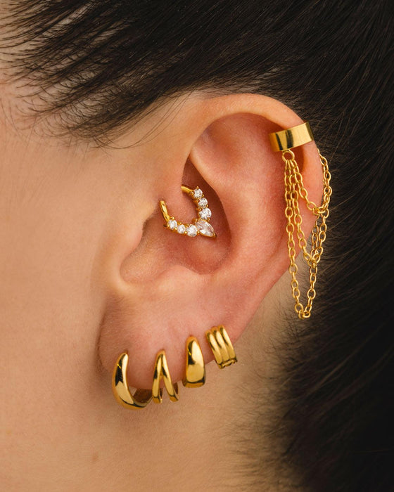 ASTRID GOLD OHRRINGE