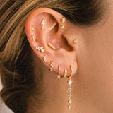 BOUCLES D'OREILLES CAMILA EN OR