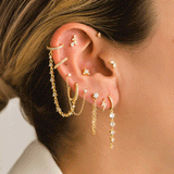 CAMILA GOLD EARRINGS