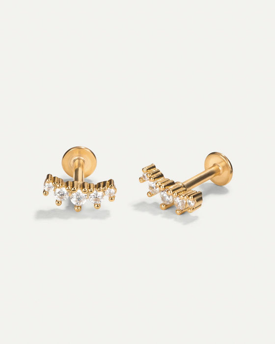 PIERCING COURBE EN OR