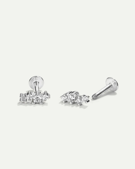 PIERCING DAISY SILVER