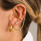 ABNER GOLD EARRINGS