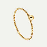 DOT GOLD RING