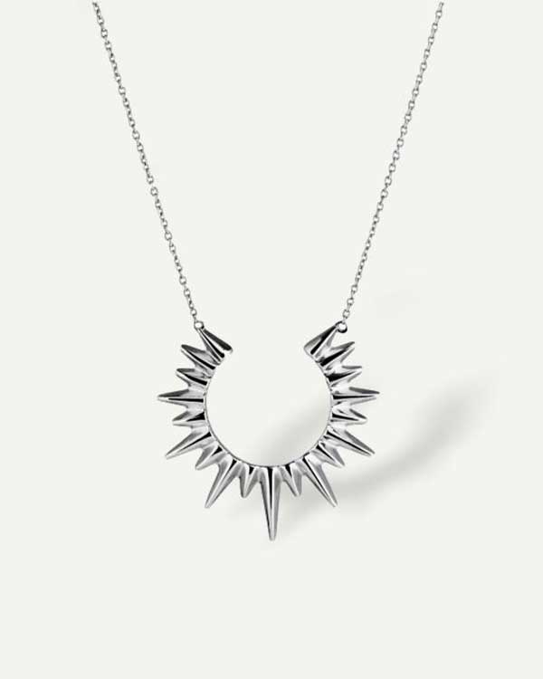 ELYSSE SILVER NECKLACE