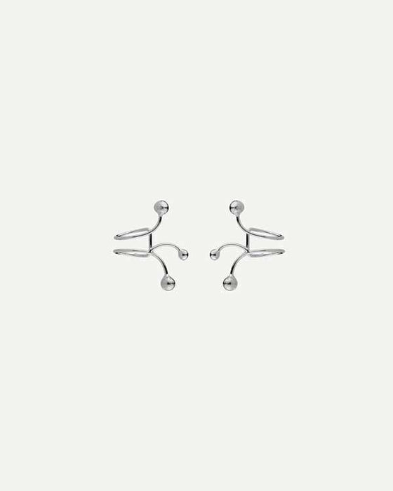 PENDIENTES IVY BALLS SILVER