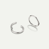 PIERCING LOOP M SILVER