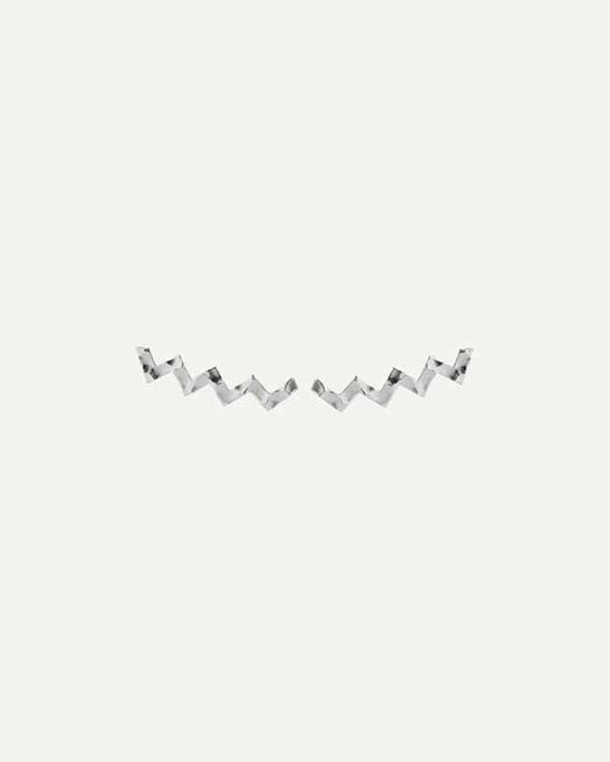 PENDIENTES ZIGZAG MARTELE SILVER