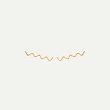 ZIGZAG THIN GOLD EARRINGS