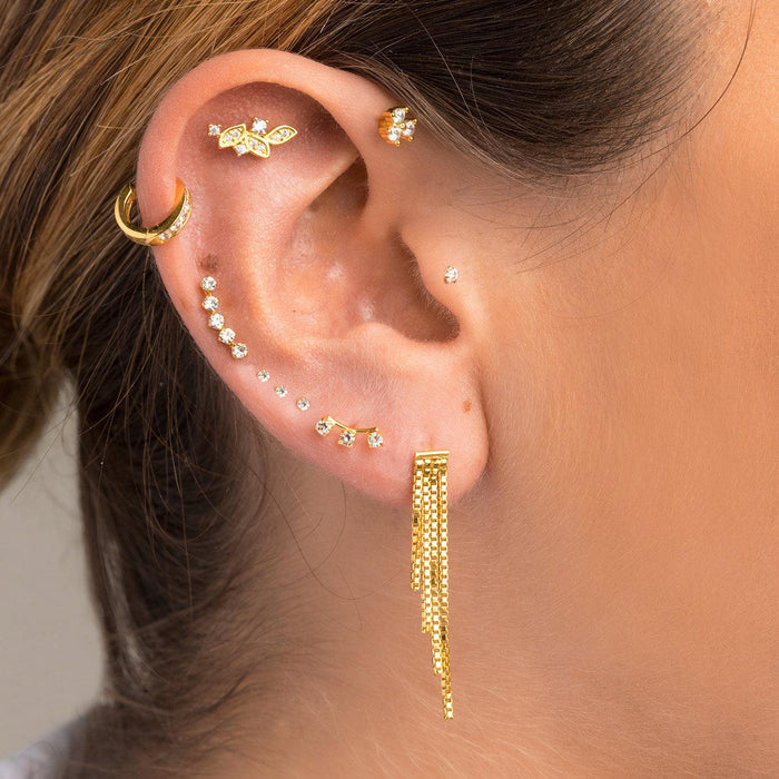 PENDIENTES PRINCESS S GOLD