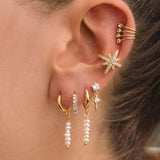 BOUCLES D'OREILLES IXIA EN ARGENT