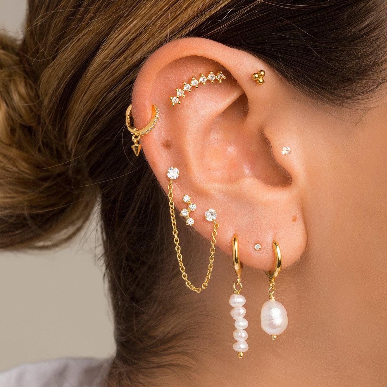 PENDIENTES TEY GOLD