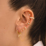 BOUCLES D'OREILLES NOX EN OR