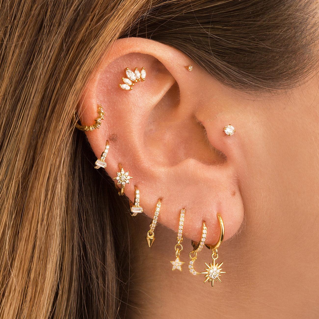 PENDIENTES TEA SILVER