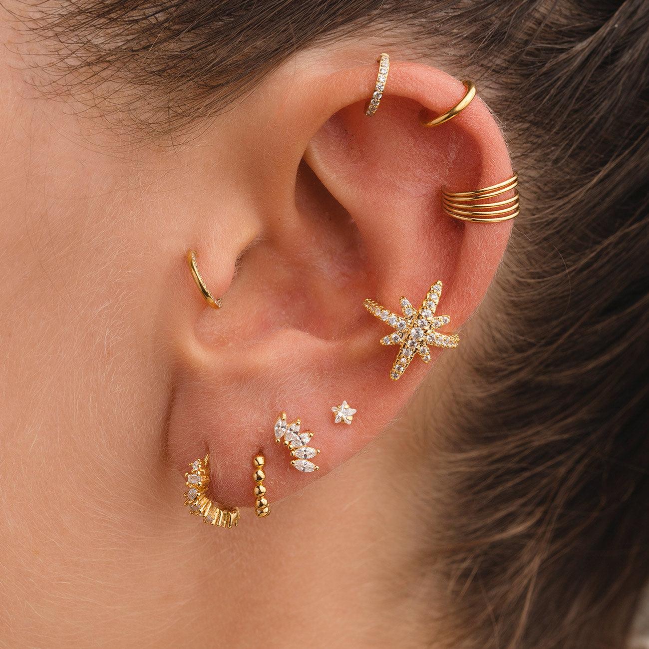 PIERCING LOOP M GOLD Adamina PIERCING LOOP M GOLD Adamina