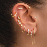 BOUCLES D'OREILLES CHARLIE EN OR