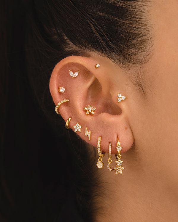 ALIA GOLD EARRINGS