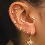 BOUCLES D'OREILLES PRINCESSE M OR