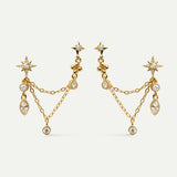 PENDIENTES AMBRA GOLD