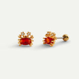 PIERCING KRABBE GOLD