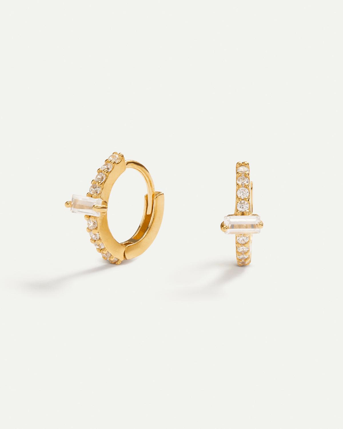 EFY MAXI-OHRRINGE AUS GOLD