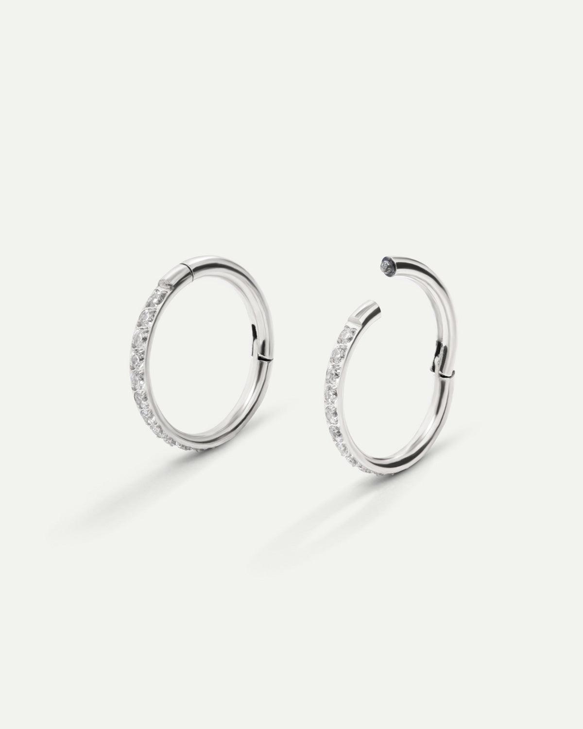 PIERCING EWIGKEIT L SILBER