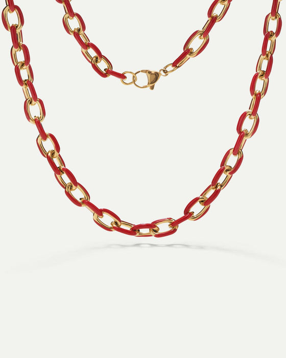 GINA ROTE HALSKETTE