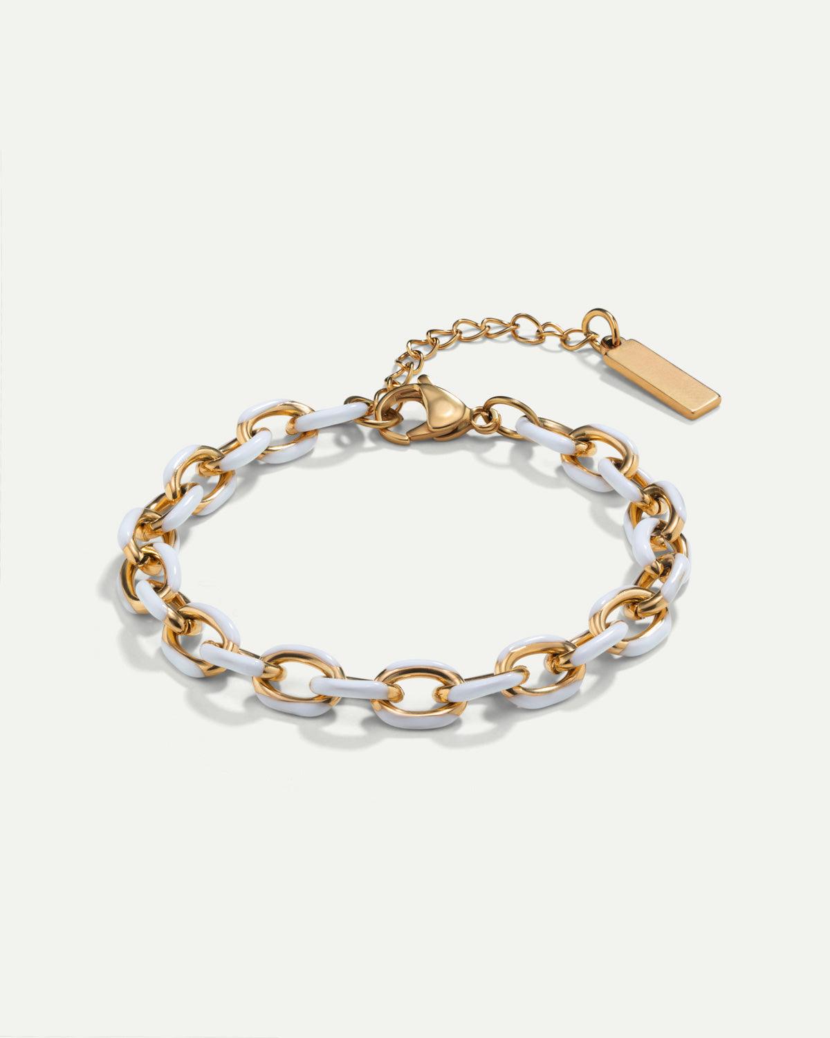 GINA WHITE ARMBAND
