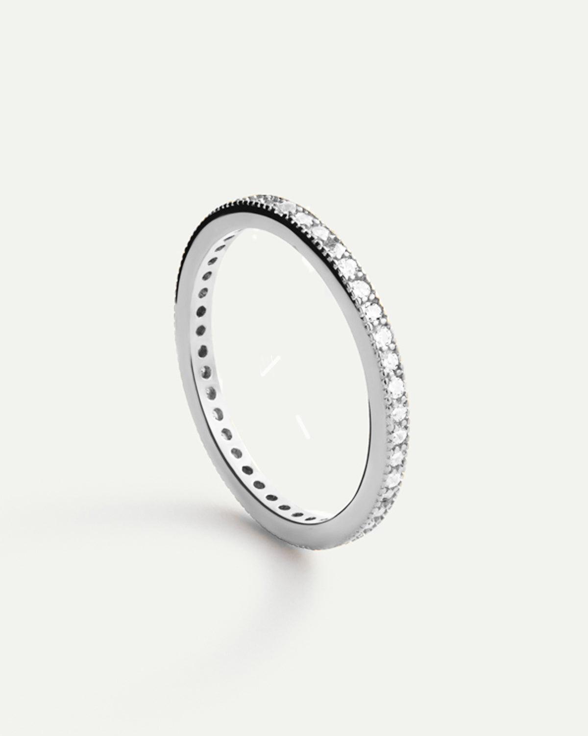 PINKER SILBERRING
