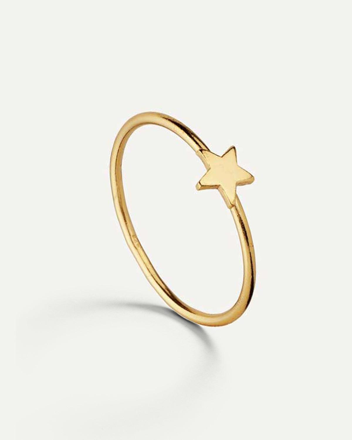 STAR GOLD RING