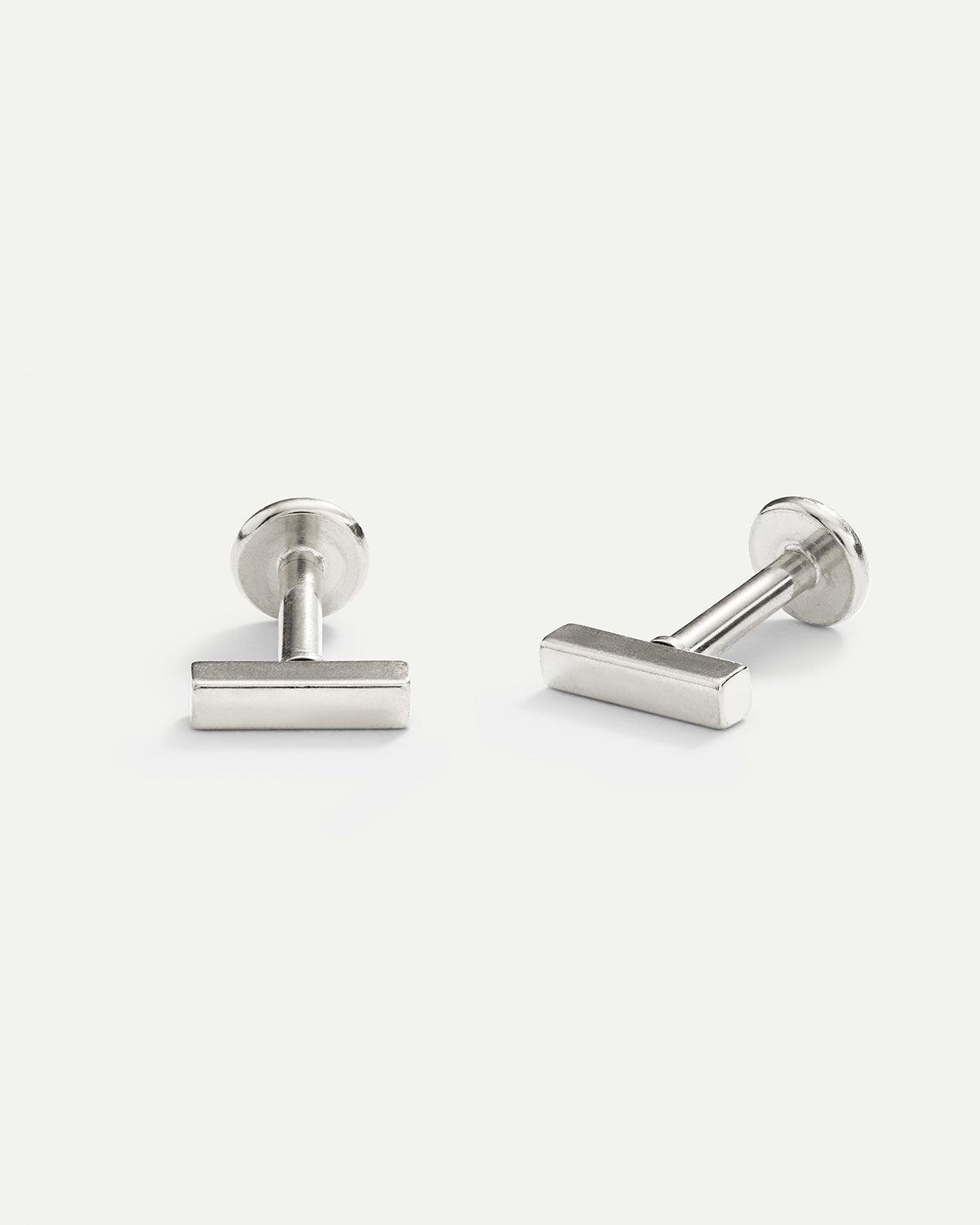 PIERCINGSTAB SILBER