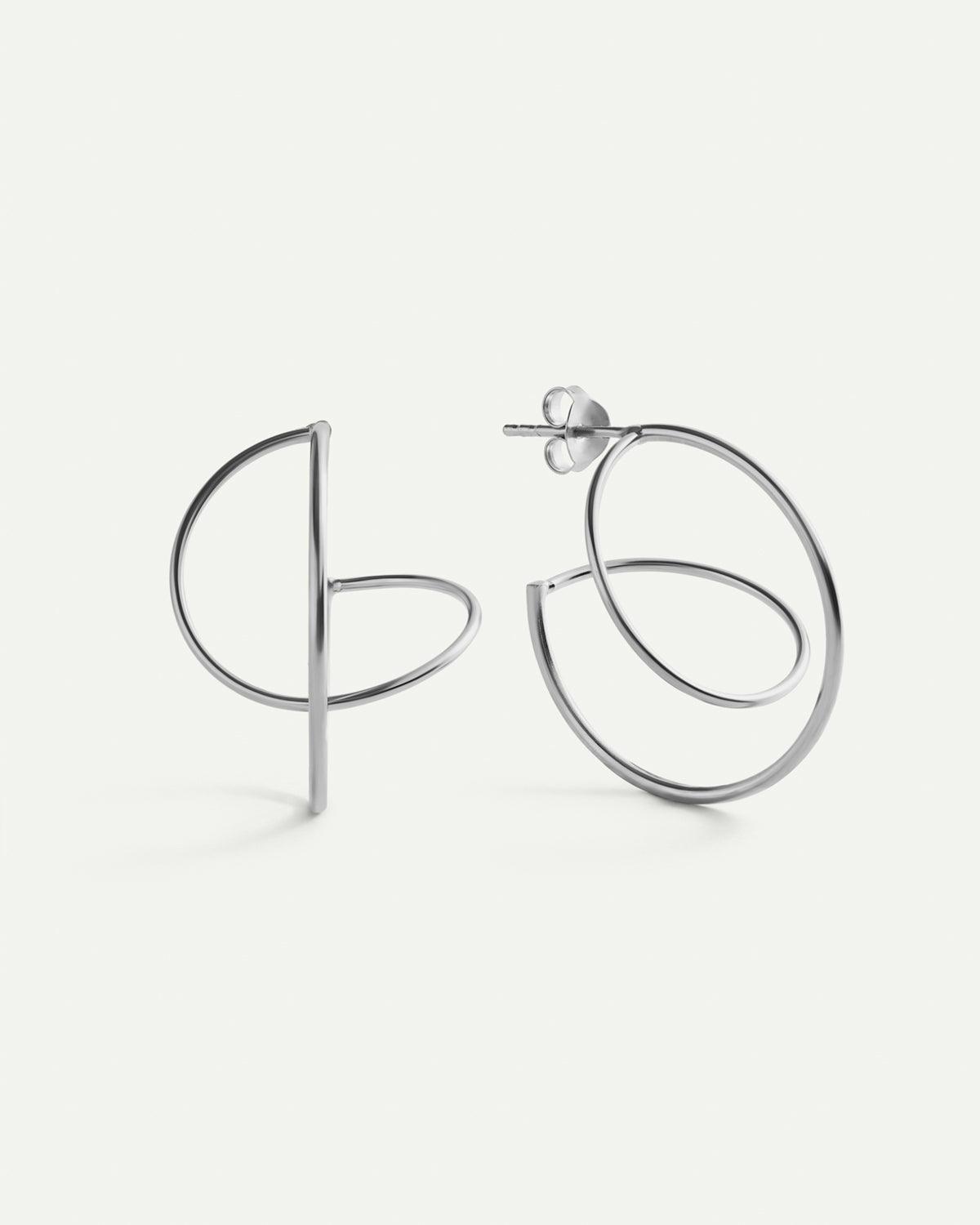 OHRRINGE SWING SILBER