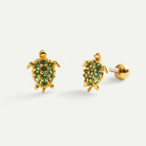 PIERCING-SCHILDKRÖTE GOLD