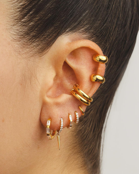 BALLON-MINI-SILBER-OHRRINGE