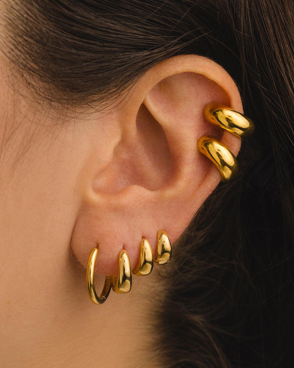PENDIENTES ROLLO GOLD