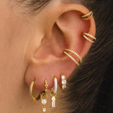 PIERCING EWIGKEIT S DOPPEL-GOLD