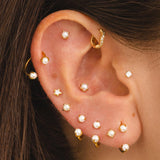 PIERCING LIEBE PERLE SILBER