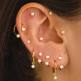 PIERCING LIEBE PERLE SILBER