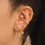 PIERCING-SCHLEIFE EIN SILBER